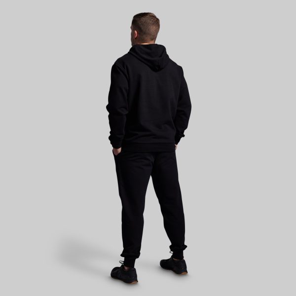 BP Classic Men's Unmatched Hoodie (Black)