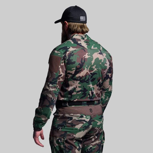 Long Sleeve Op Top Pro (Woodland)