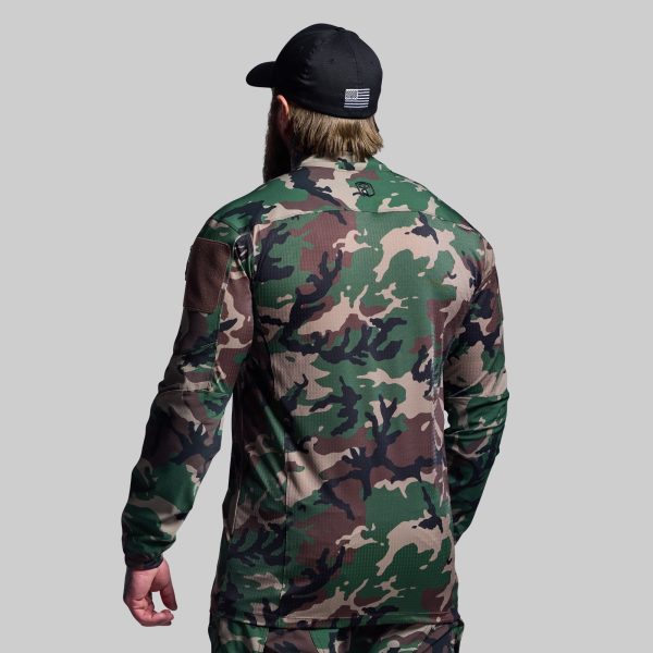 Long Sleeve Op Top Pro (Woodland)