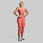 All or Nothing Capri w/ Pockets (Hot Peach)