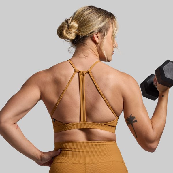 Break the Limits Sports Bra (Biscuit)