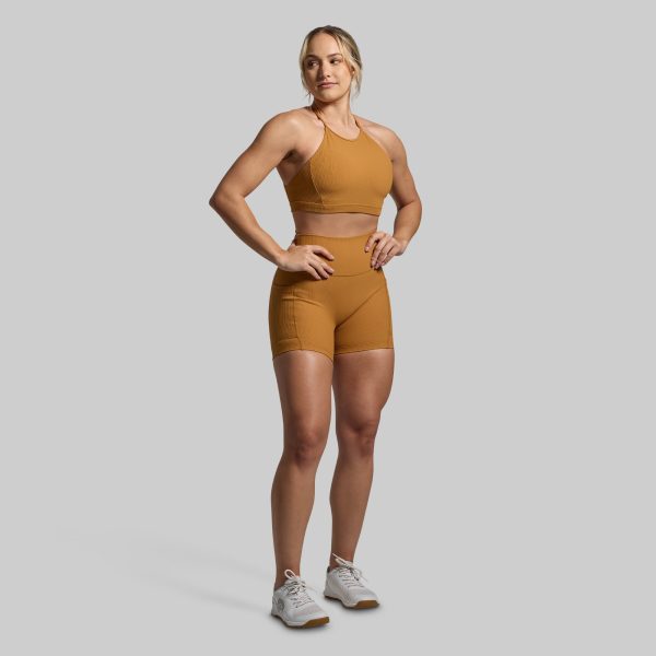 Break the Limits Sports Bra (Biscuit)