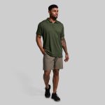 Athleisure Polo (Tactical Green)
