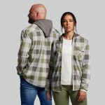 Hooded Woodsman Stretchy Flannel (Creekside)