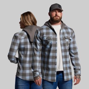 Hooded Woodsman Stretchy Flannel (Mountain High)