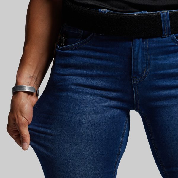 FLEX Recon Mid-Rise Skinny Jean (Dark Wash)