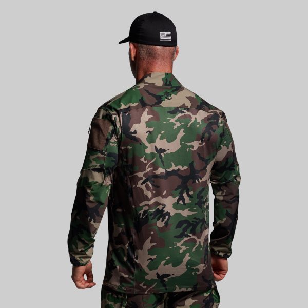 Long Sleeve Op Top (Woodland)