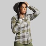 Hooded Woodsman Stretchy Flannel (Creekside)