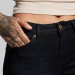 FLEX Stretchy Mid-Rise Boot Cut Jean (Black)