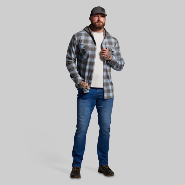 Hooded Woodsman Stretchy Flannel (Mountain High)