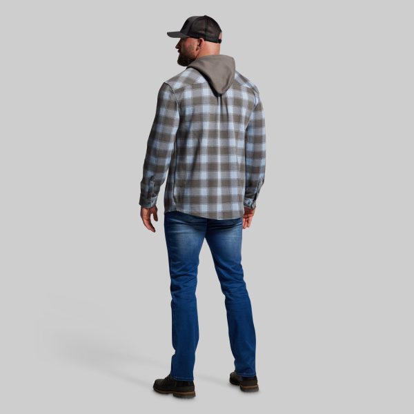Hooded Woodsman Stretchy Flannel (Mountain High)