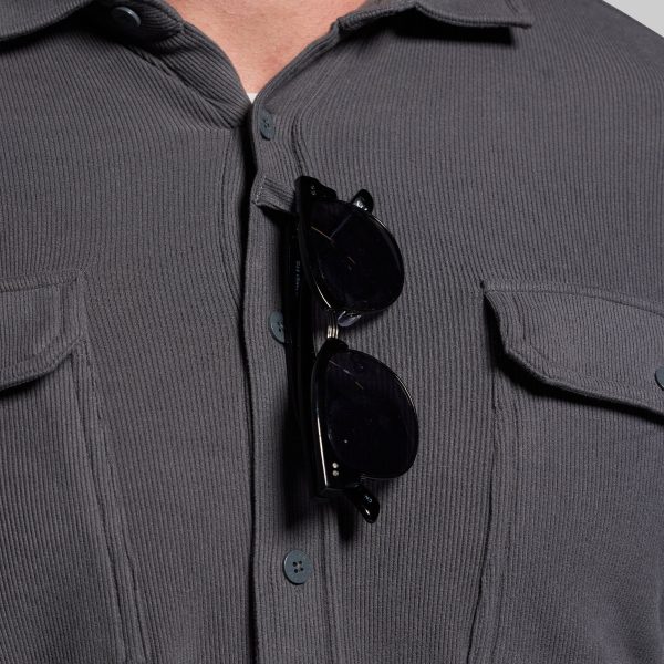 Woodsman Stretchy Corduroy (Gunmetal)