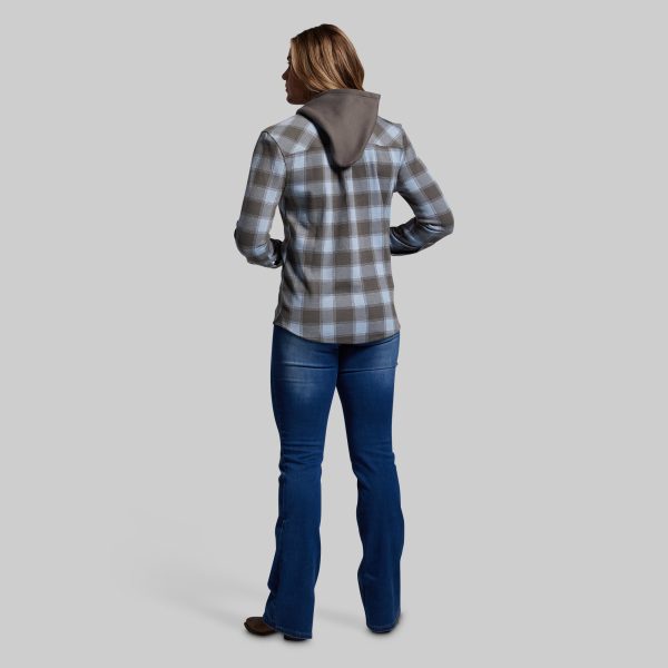 Hooded Woodsman Stretchy Flannel (Mountain High)