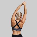 Your Essential Original Sports Bra (Thin Blue Line Gunmetal)