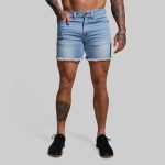 FLEX Stretchy Jort 6 (Light Wash)