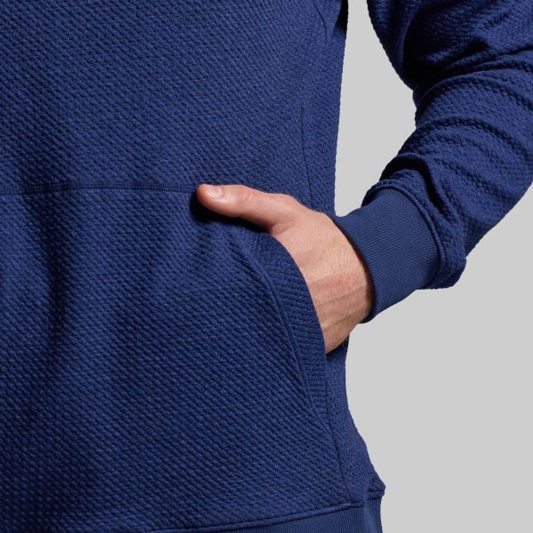 Men's Cloud Hoodie (Heather Midnight Blue)