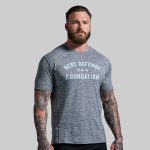 BDF Churchill Athleisure Tee (Heather Grey)