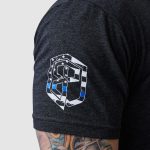 Valor Tee (Thin Blue Line)