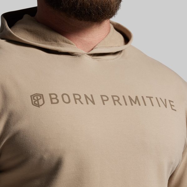 BP Classic Men's Unmatched Hoodie (Desert Tan)