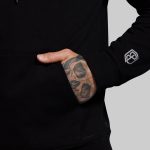 BP Flag Men's Unmatched Hoodie (Black)