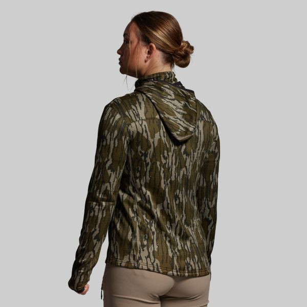 Women's Quiver Half Zip Hoodie 2.0 (Mossy Oak® Original Bottomland® 2025)