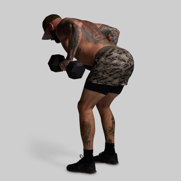 Versatile Short w/ Compression 5 (Mountain Camo)