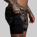 Versatile Short w/ Compression 5 (Mountain Camo)