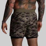 Versatile Short w/ Compression 5 (Mountain Camo)