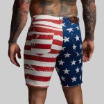 FLEX Stretchy Jort 7 (American Flag)