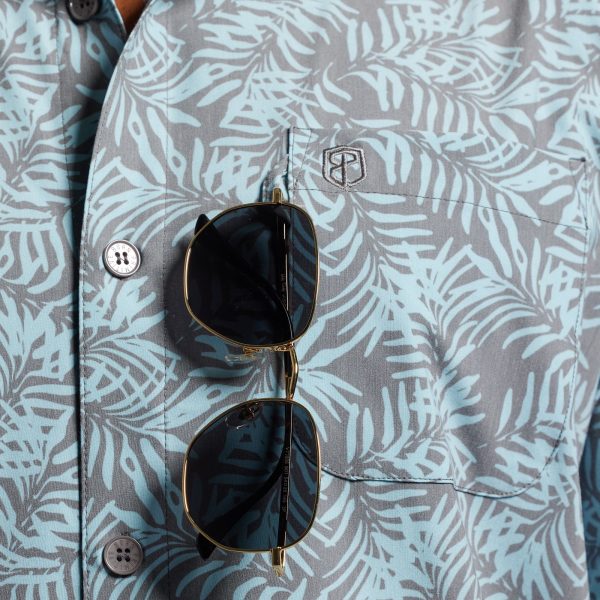 Voyager Button Up 2.0 (Cool Palm)