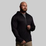 Quiver Full Zip Hoodie 2.0 (Black)