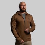 Quiver Full Zip Hoodie 2.0 (Coyote Brown)