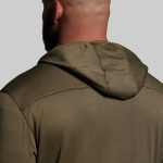 Quiver Full Zip Hoodie 2.0 (OD Green)