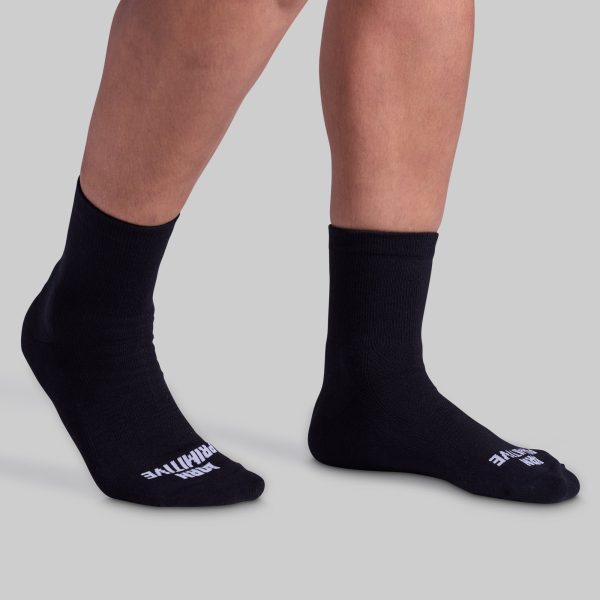 Performance Half Crew Sock (Black)