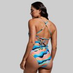 Cruisin' One Piece Swimsuit (70's Waves)