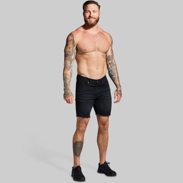 FLEX Stretchy Jort 7 (Black)