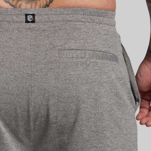 BP Premium Basic All-In-One Short (Heather Grey)