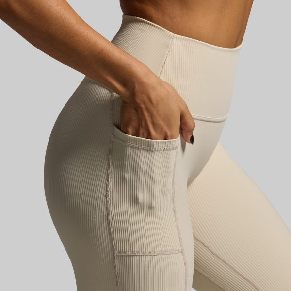 All or Nothing Capri w/ Pockets (Oatmeal)