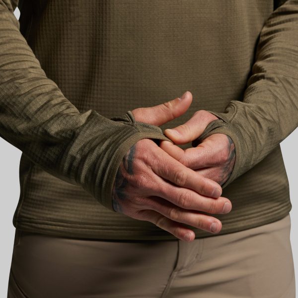 Quiver Half Zip Hoodie 2.0 (OD Green)