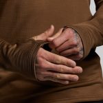 Quiver Grid Fleece Thermal Top (Coyote Brown)