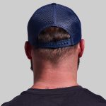 Corduroy Patch Trucker Hat (Navy)