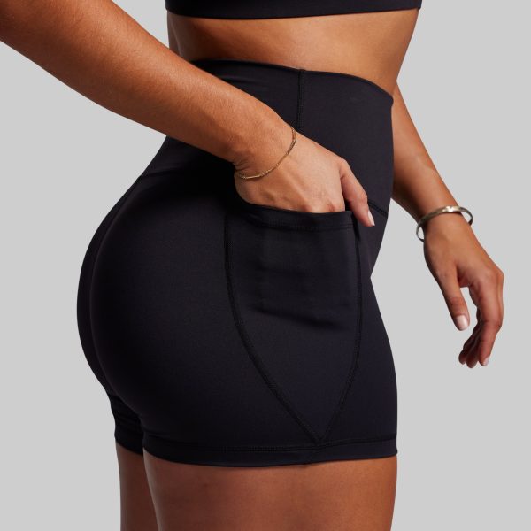 Synergy Short w/ Pockets 2.0 (Black)