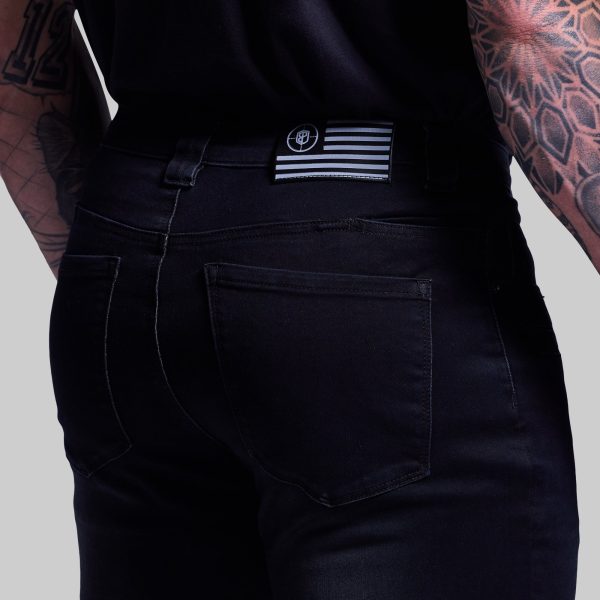 FLEX Recon Straight Leg Jean (Black)