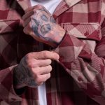 Hooded Woodsman Stretchy Flannel (Dusk)