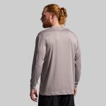Athleisure Long Sleeve Crew (Stone)