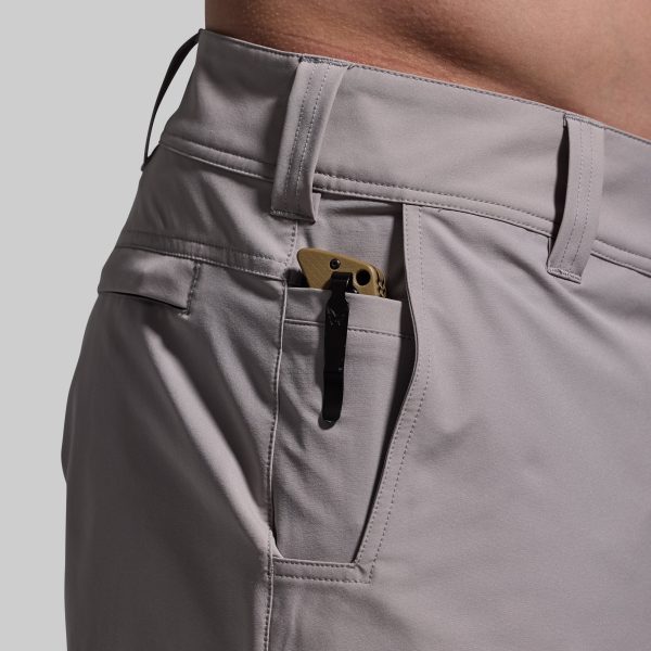 Delta Short 9 (Paloma Grey)