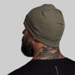 Ridgeline Merino Beanie 165 (OD Green)