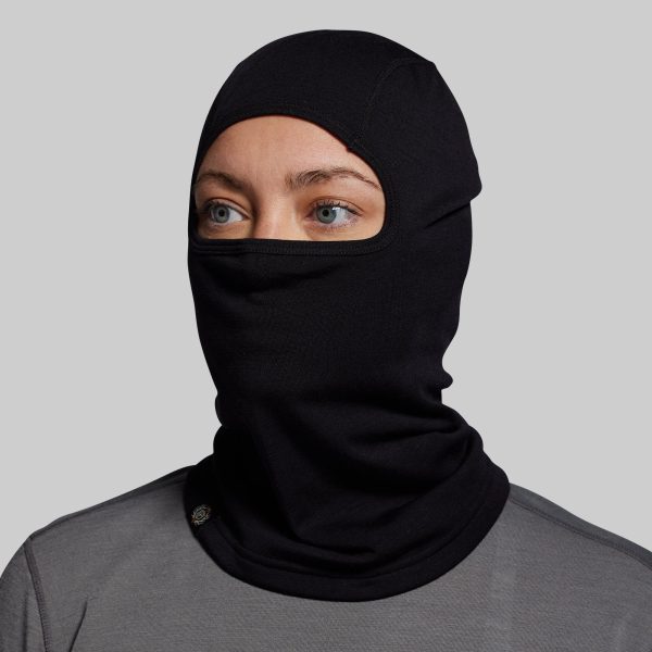 Ridgeline Merino Balaclava 240 (Black)