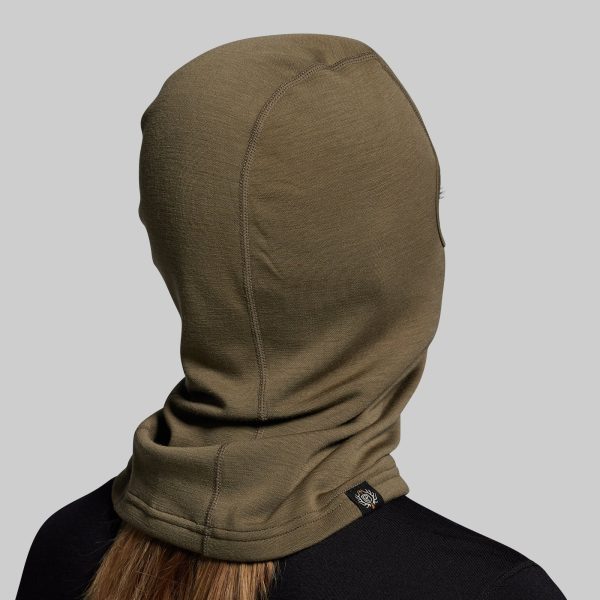 Ridgeline Merino Balaclava 240 (OD Green)