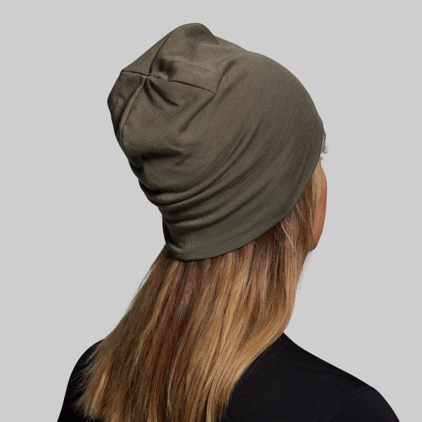 Ridgeline Merino Beanie 165 (OD Green)